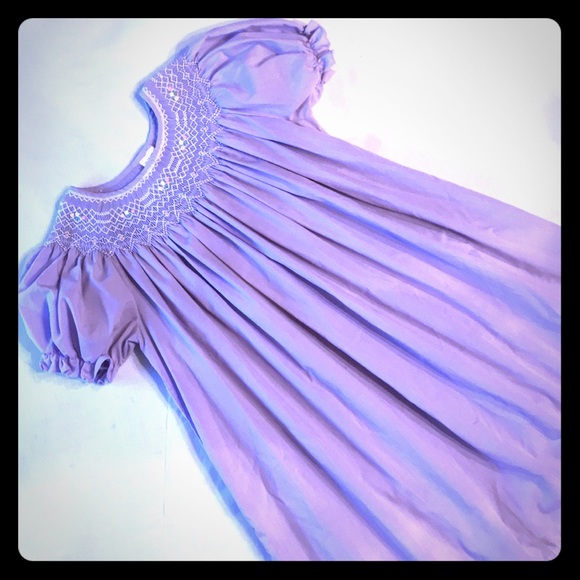 Beautiful hand-smocked Easter dress 5 😍 - Picture 1 of 4